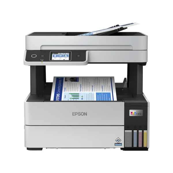 epson ecotank l6490 a4 multifunction wi fi ink tank printer with fax Front