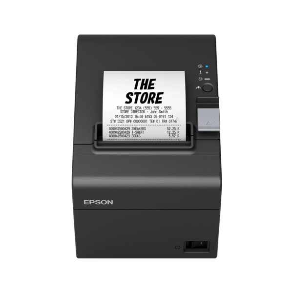 epson tm t20iii (012) ethernet receipt printer front